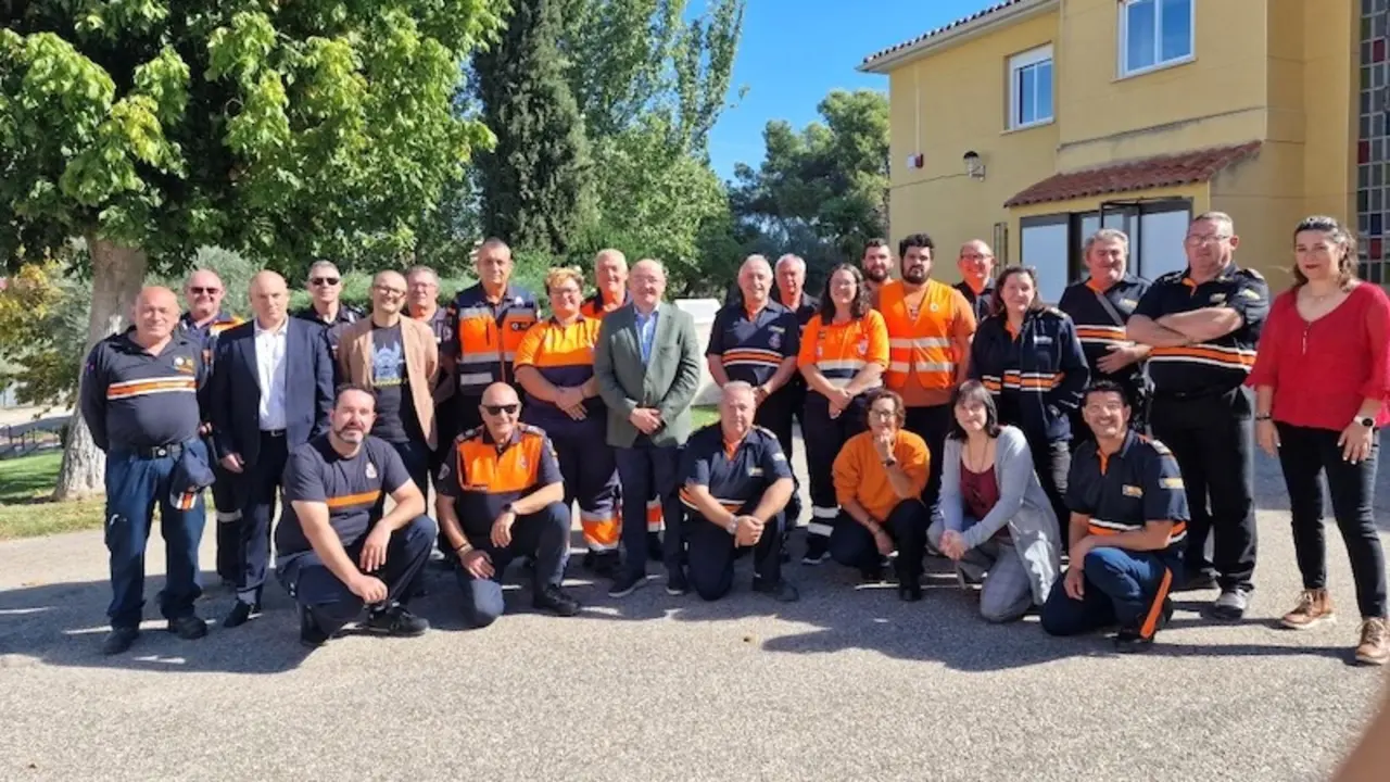 La Escuela de Protección Ciudadana acoge el XXI Encuentro de Jefes de Agrupaciones de Voluntarios de Protección Civil de Castilla-La Mancha