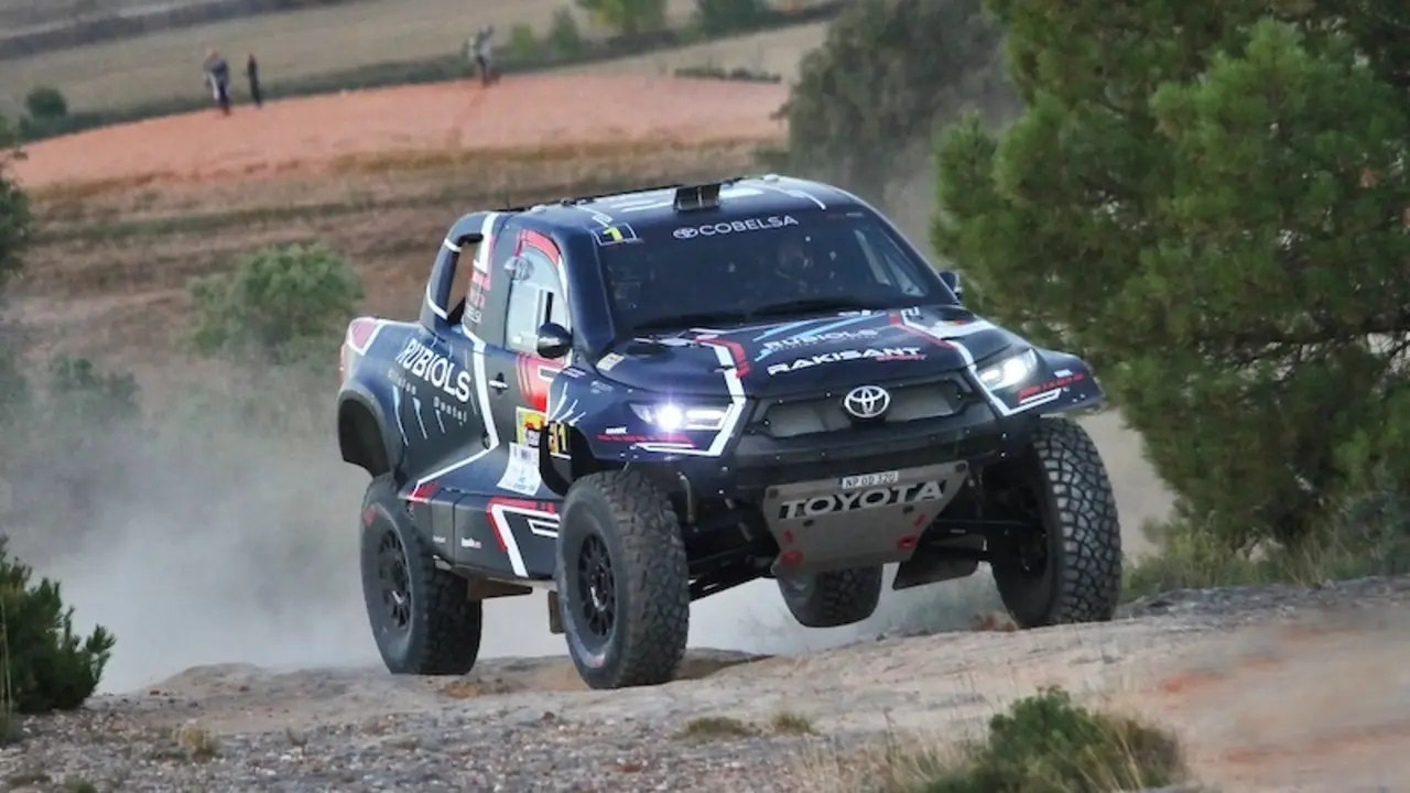 Santiago Carnicer y Sergio Peinado, triunfadores del Rallye TT de Cuenca