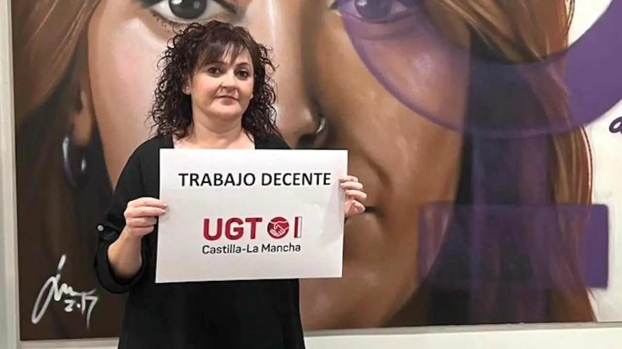 La responsable de Empleo de UGT Castilla-La Mancha, Isabel Carrascosa