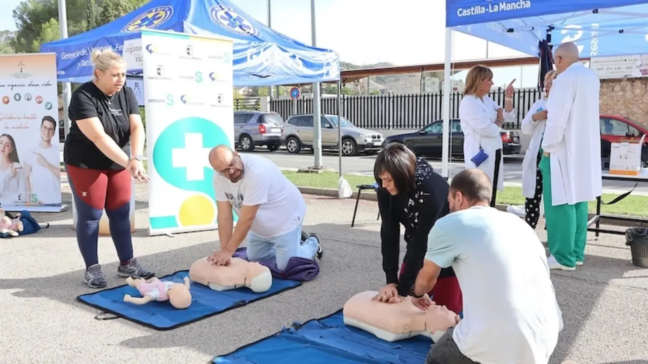 Talleres saludables para todos los conquenses en el 60 Aniversario del Hospital 'Virgen de la Luz' de Cuenca