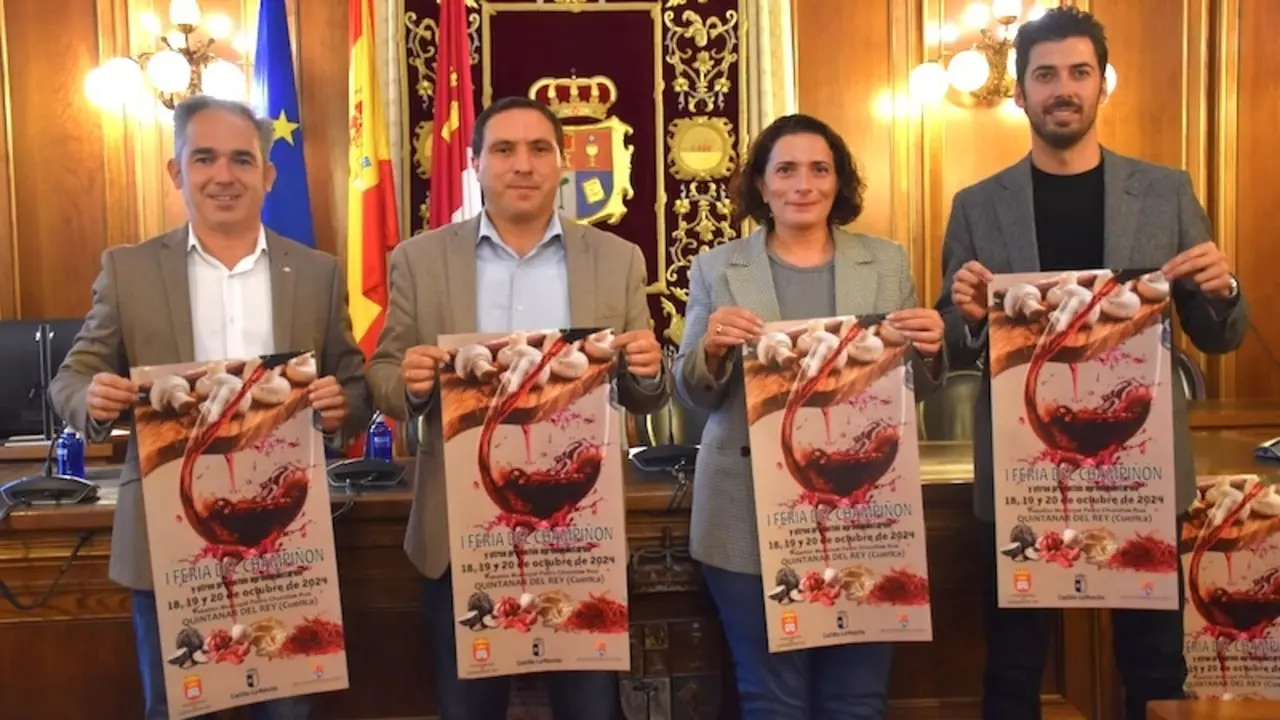Quintanar del Rey (Cuenca)&nbsp;acogerá del 18 al 20 de octubre la primera Feria del Champiñón con el apoyo de la Diputación