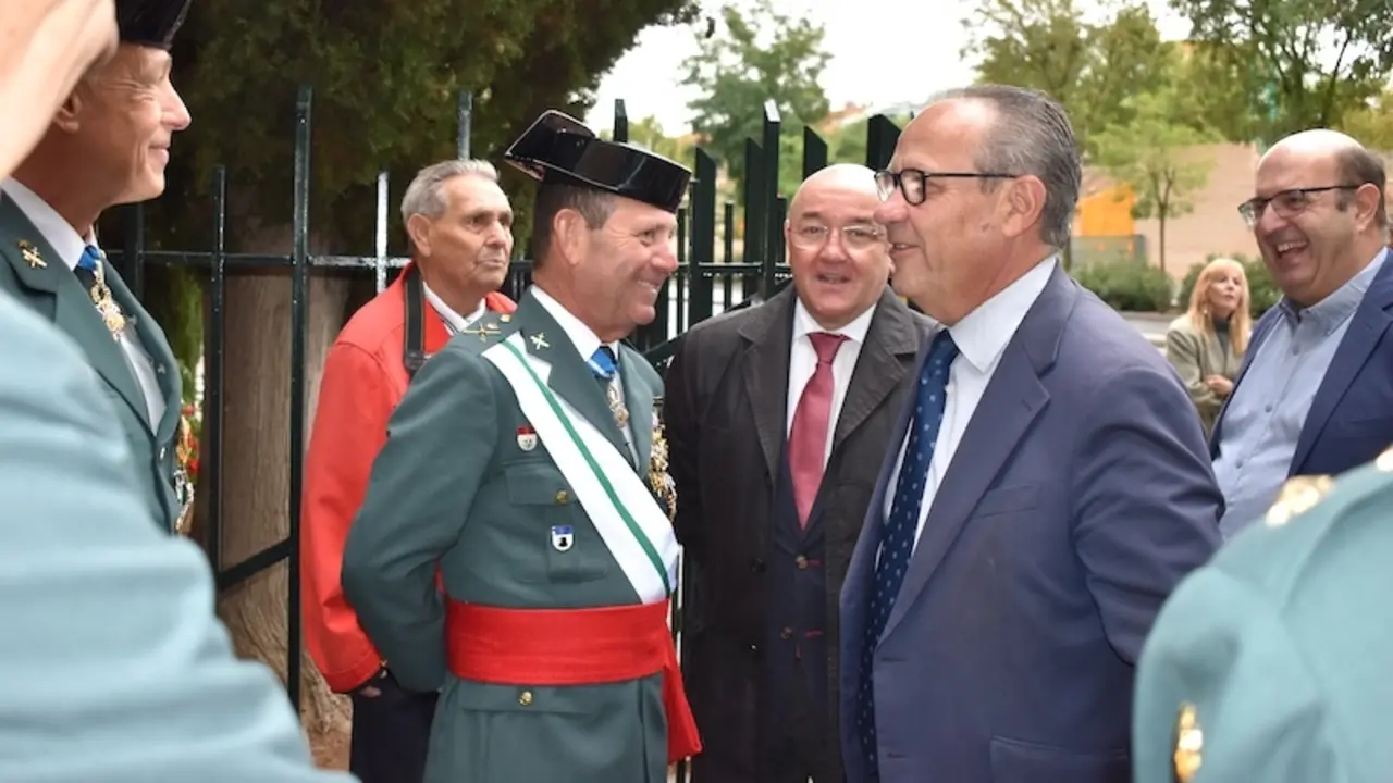 El consejero de Hacienda, Administraciones Públicas y Transformación Digital, Juan Alfonso Ruiz Molina, ha asistido en Toledo al acto institucional con motivo de la celebración del Día de la Guardia Civil