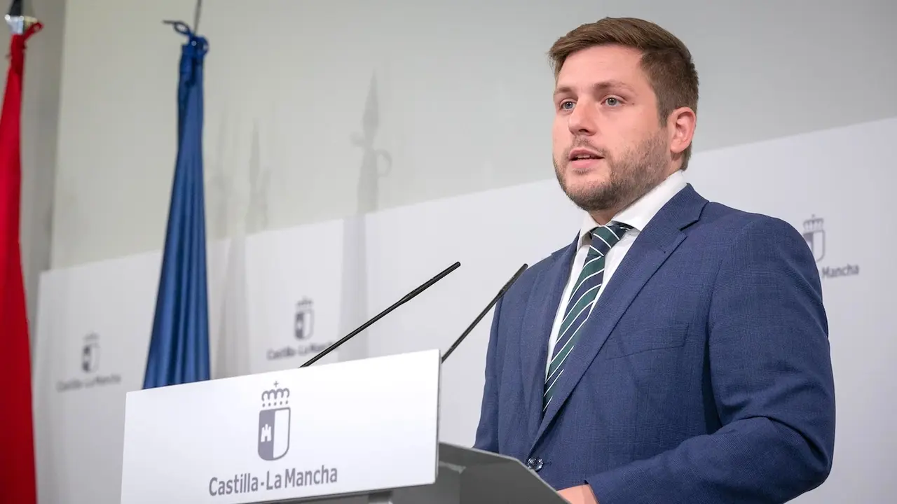 El consejero de Fomento, Nacho Hernando de Castilla-La Mancha, Nacho Hernando, ha informado en rueda de prensa de asuntos de su departamento abordados en el Consejo de Gobierno
