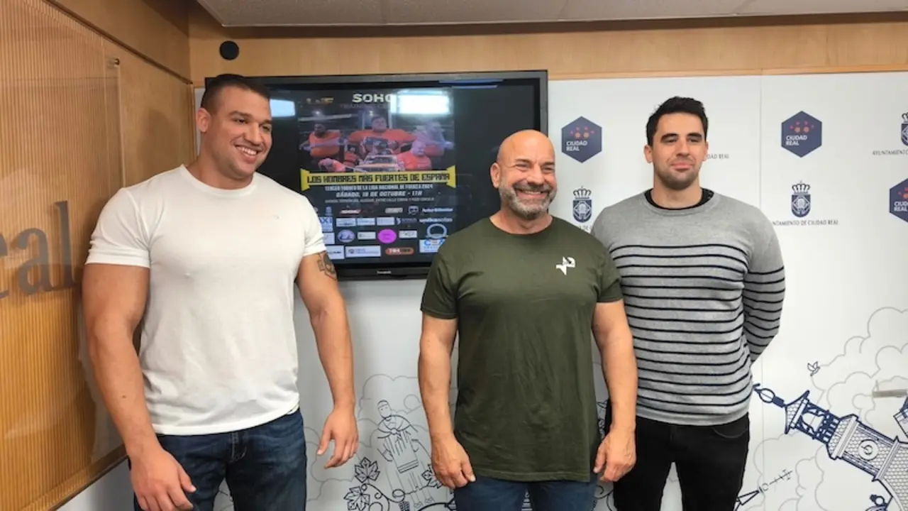 Ocho deportistas aspiran a coronarse en Ciudad Real como "el hombre más fuerte de España"