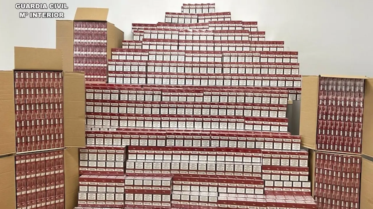 Detenido en Albacete cuando llevaba 7.000 cajetillas de tabaco de contrabando