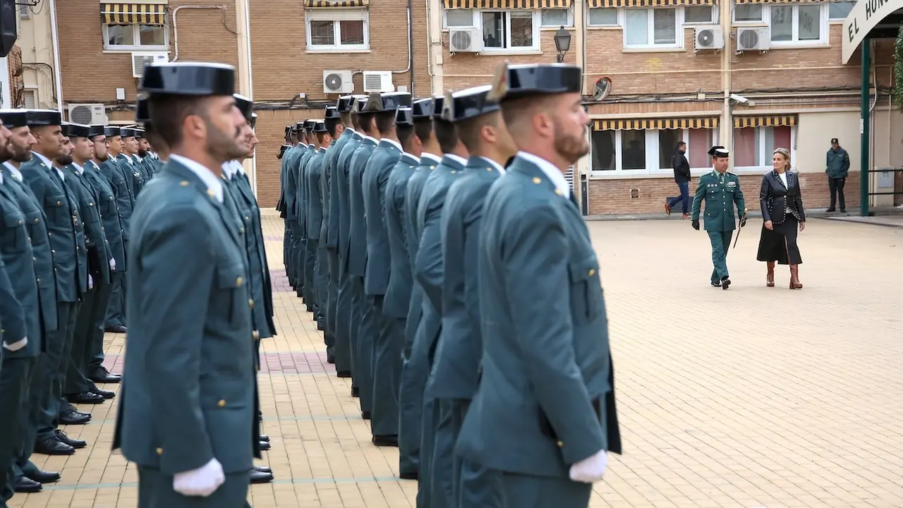 Se incorporan a la Guardia Civil de Castilla-La Mancha 129 alumnos en prácticas