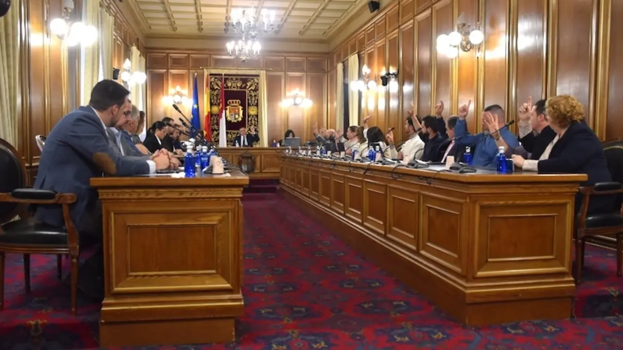 En la imagen un instante del Pleno de la Diputación de Cuenca celebrado este jueves en el Palacio Provincial