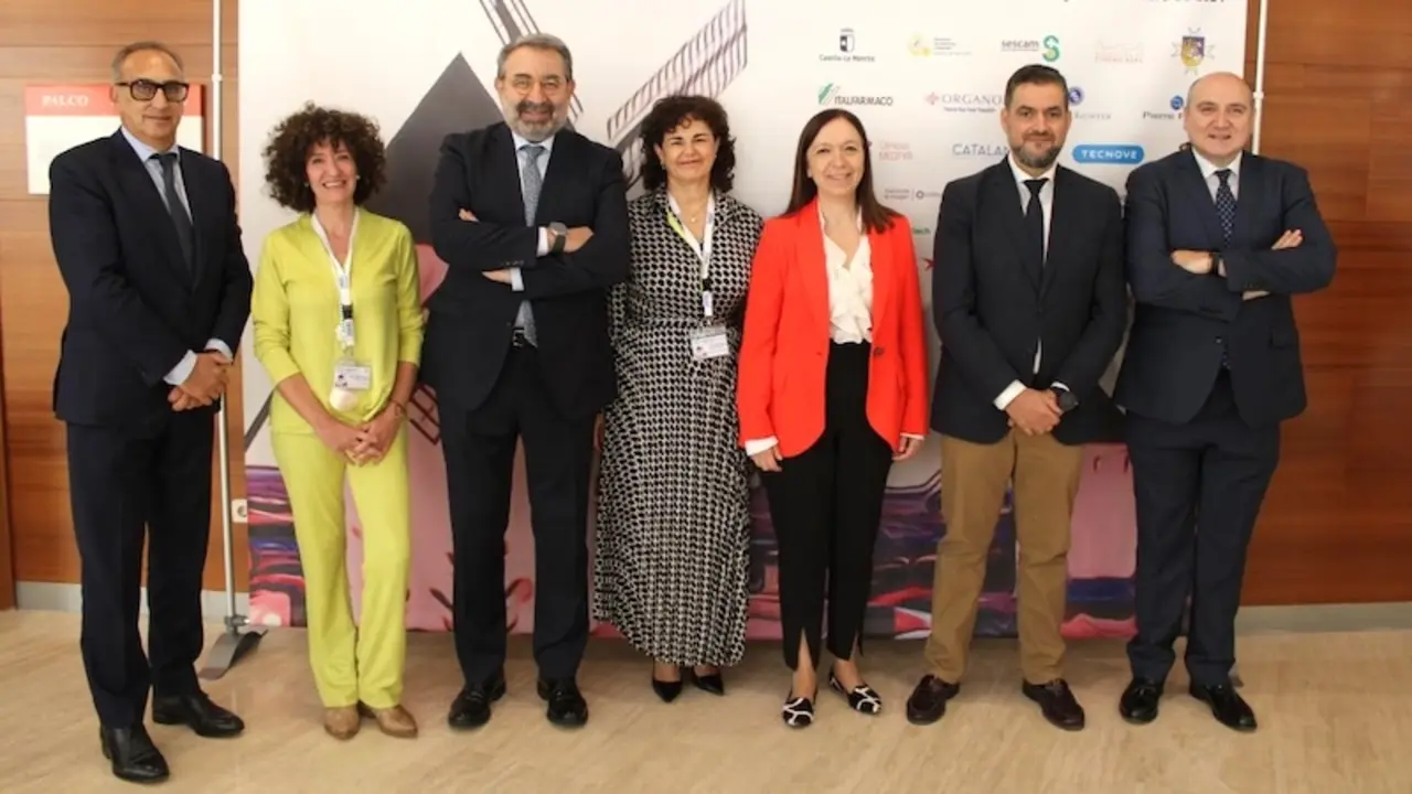 El consejero de Sanidad, Jesús Fernández Sanz, en la inauguración del XI Congreso de la Asociación Castellano Manchega de Ginecología y Obstetricia que se celebra en Alcázar de San Juan (Ciudad Real)