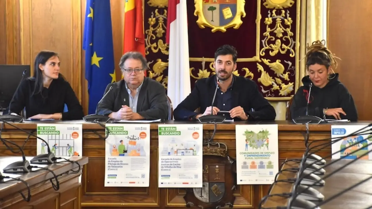 La Diputación de Cuenca y Acción Contra el Hambre se unen para lanzar cuatro nuevas Escuelas de Empleo en Villanueva de la Jara, Iniesta, Talayuelas y Villalba del Rey