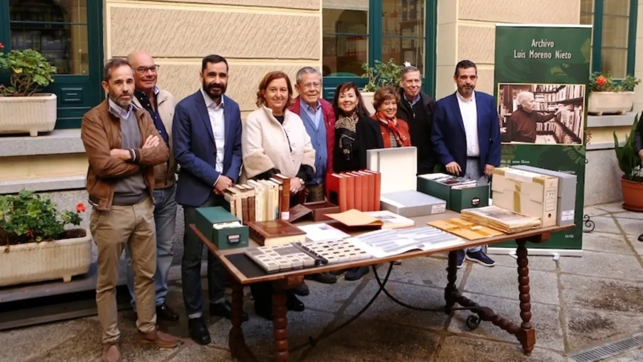 Los herederos del cronista Luis Moreno Nieto donan su legado a la Diputación de Toledo