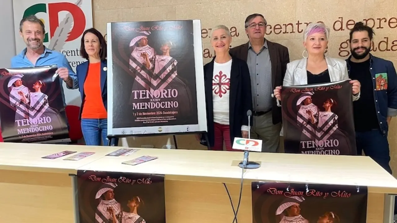 Don Juan Tenorio volverá a recorrer las calles de Guadalajara los días 1 y 2 de noviembre en el XXIV Tenorio Mendocino