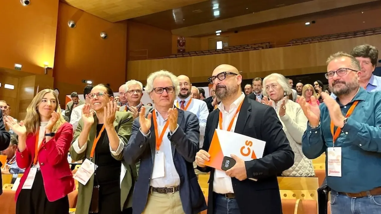 Jordi Cañas en la VII Asamblea General que la formación celebra este fin de semana en Ciudad Real
