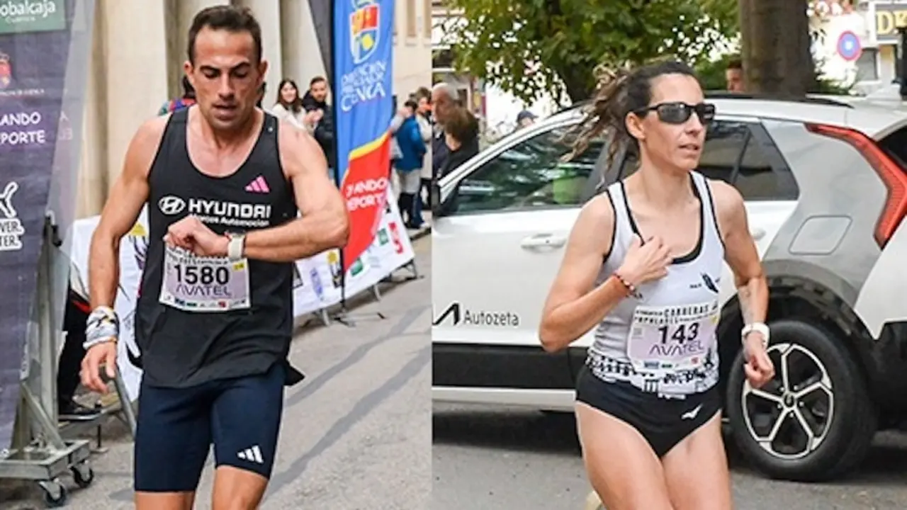 Marcos Hortelano y Almudena de la Ossa se llevan la Media Maratón de Cuenca - Fotografías: El Deporte Conquense