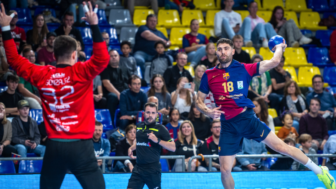 El Barça golea al Guadalajara en el debut soñado de Miguel Ángel Martín (49-33) - Fotografía: Marc Graupera