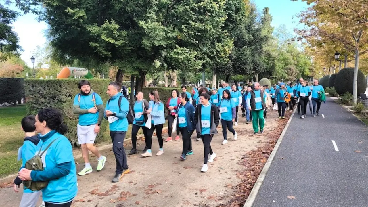 300 personas participan en la marcha solidaria sobre daño cerebral sobrevenido