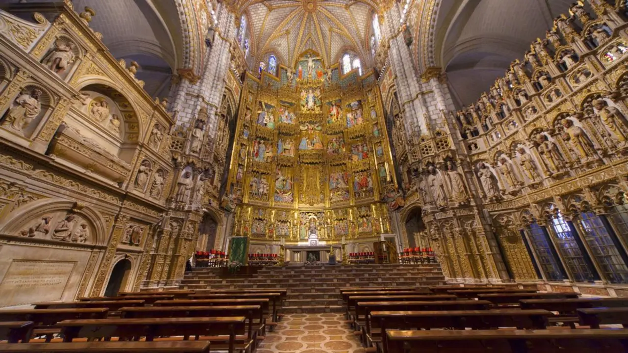 En la imagen de archivo el interior de la Catedral de Toledo