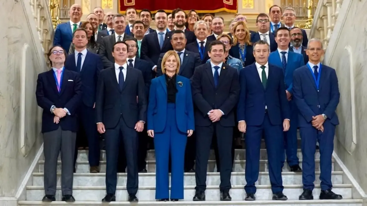 La Diputación de Ciudad Real ha acogido este lunes la reunión de la Comisión de Diputaciones, Cabildos y Consejos Insulares de la FEMP