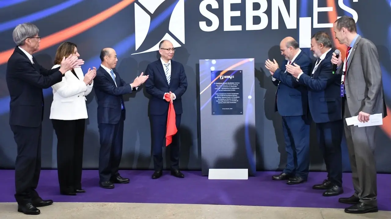 Sumitomo abre en Cuenca su primera planta de protección automatizada en España
