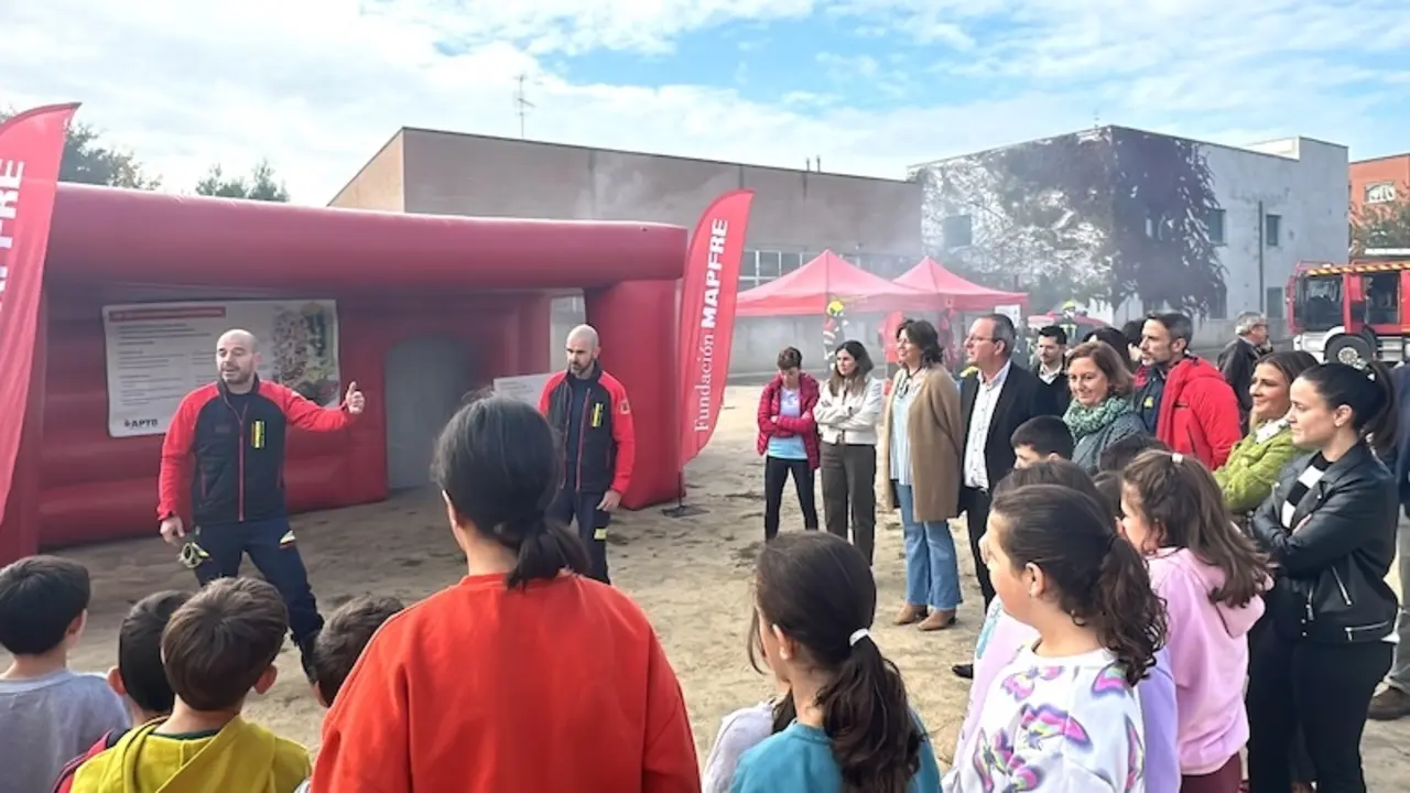 Más de 2.500 escolares, en la semana de la prevención de incendios de Diputación