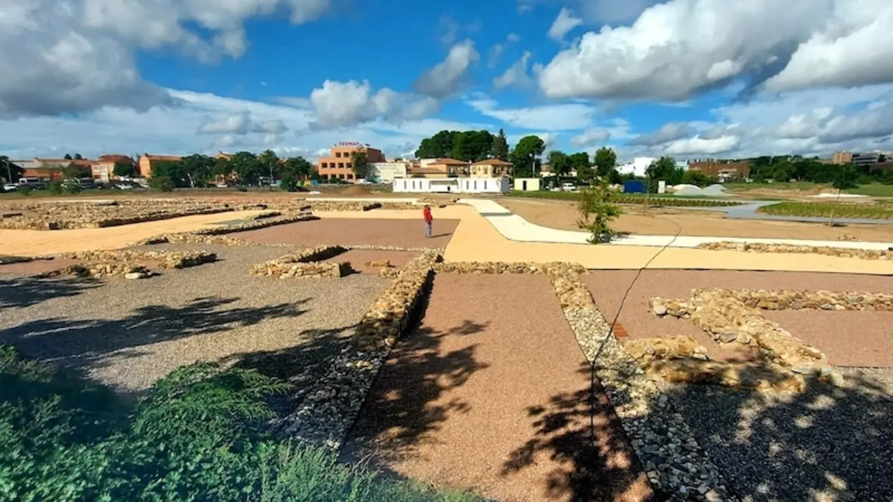 En la imagen el yacimiento arqueológico de la Vega Baja en Toledo