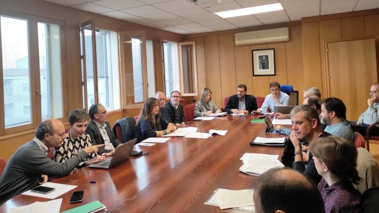En la imagen un instante de la reunión de la Comisión Provincial de Urbanismo de Ciudad Real