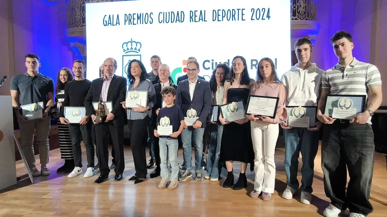 El BM Caserío, Claudia Romero y Alonso González, pemios Ciudad Real Deporte 2024