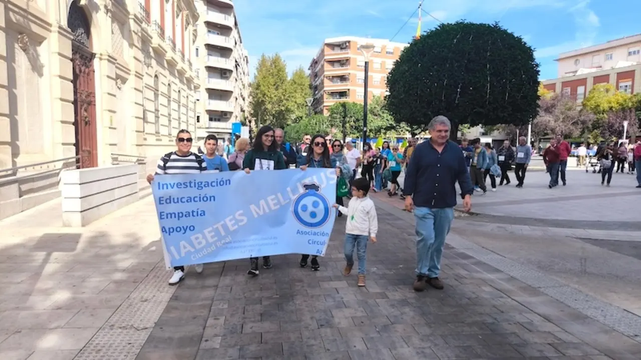 Asociación Círculo Azul reivindica en Ciudad Real más visibilidad para la diabetes