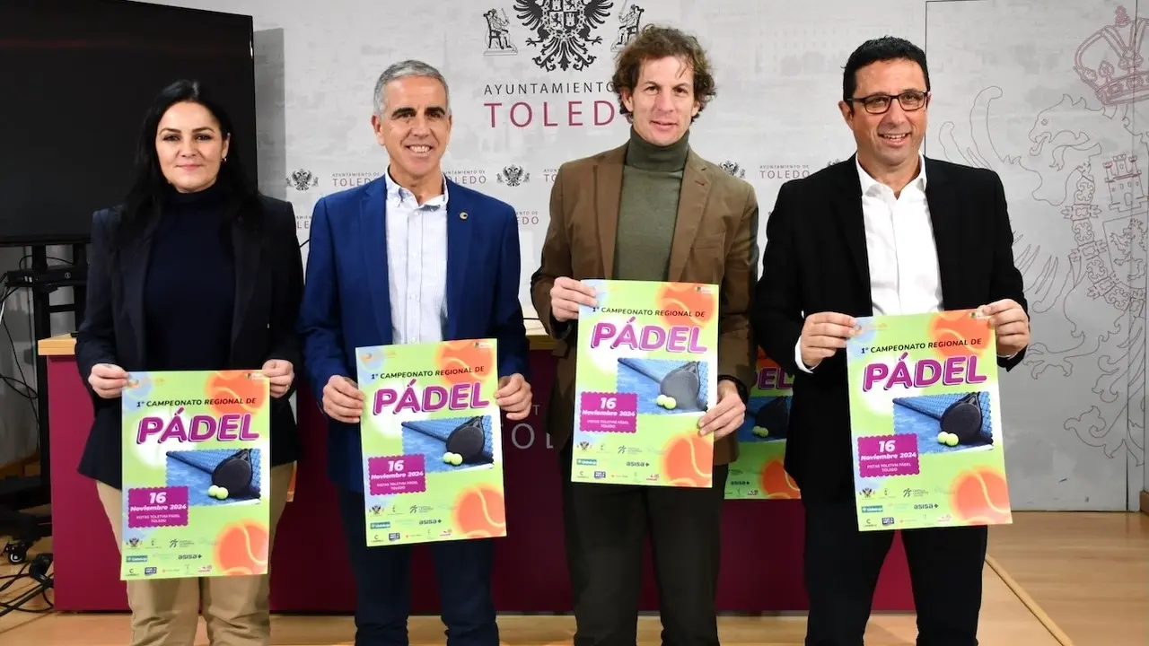Toledo acoge el I Campeonato Regional de Pádel de Fecam con 47 deportistas