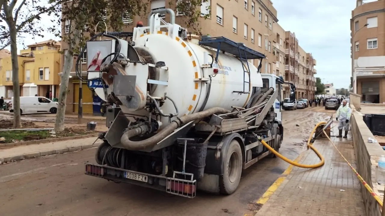 El servicio municipal de agua de Ciudad Real colabora con las zonas afectadas por la dana