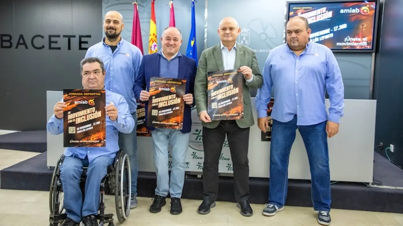 Albacete acoge el día 25 una jornada de deporte inclusivo organizada por Amiab