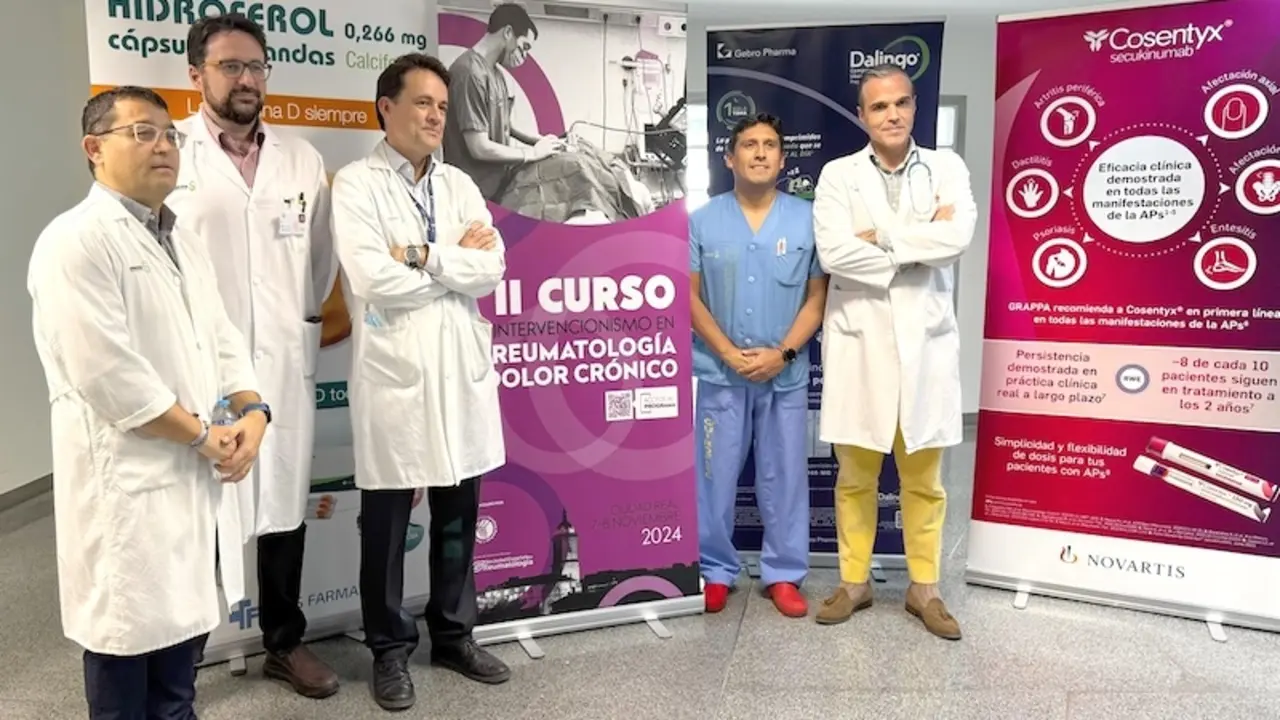 Especialistas de toda España participan en un curso sobre reumatología y dolor crónico