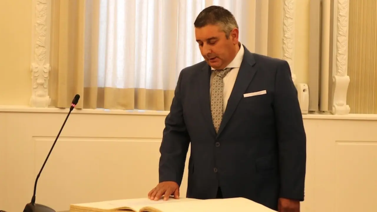 El alcalde pedáneo de Usanos, Ismael Sánchez, en una imagen de archivo
