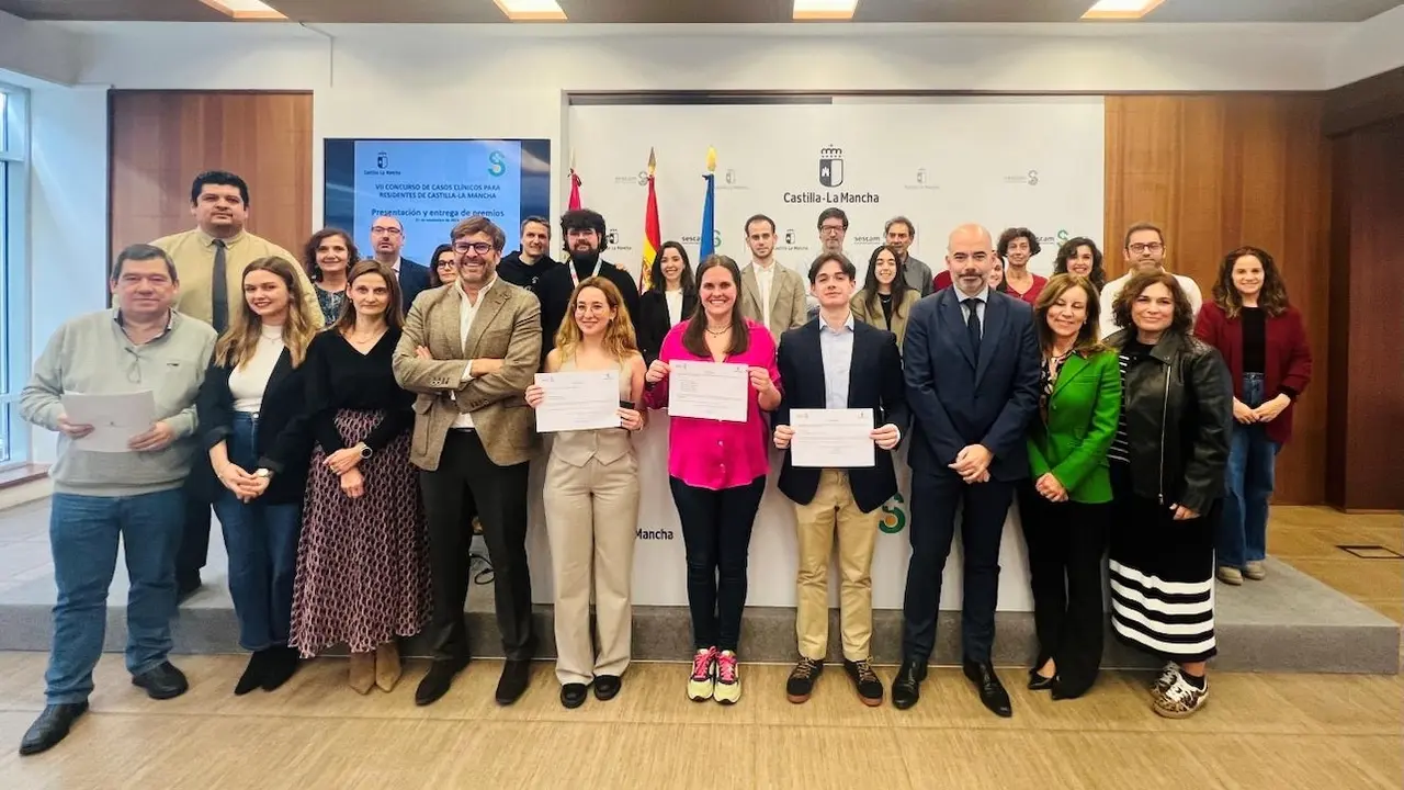 Entregados los premios del VII Concurso de Casos Clínicos para residentes del Sescam
