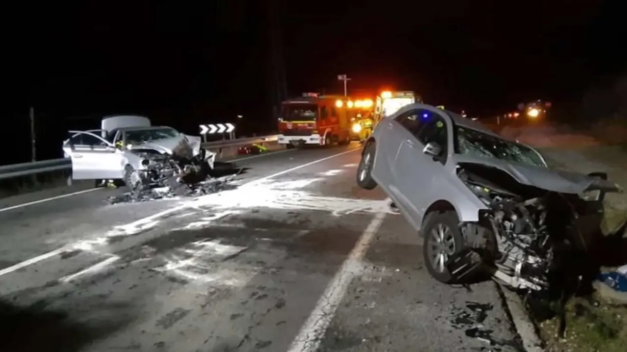 accidente de tráfico, choque, colisión,