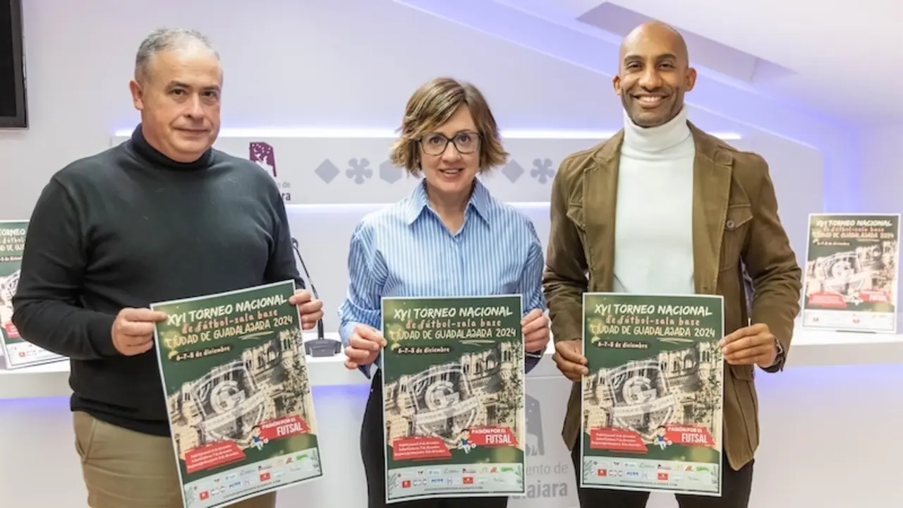 El XVI Torneo de fútbol sala base 'Ciudad de Guadalajara' reunirá a 70 equipos