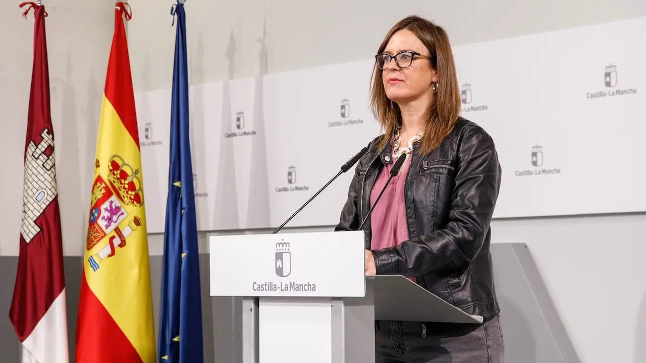 La consejera Portavoz del Gobierno de Castilla-La Mancha, Esther Padilla, ha informado en rueda de prensa de los asuntos del Consejo de Gobierno