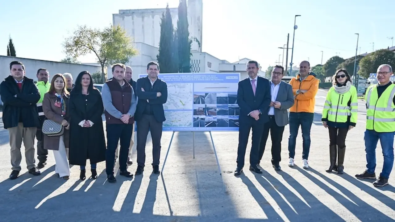 La Diputación de Ciudad Real ha mejorado las comunicaciones en el entorno de Santa Cruz de Mudela con una inversión de 625.000 euros