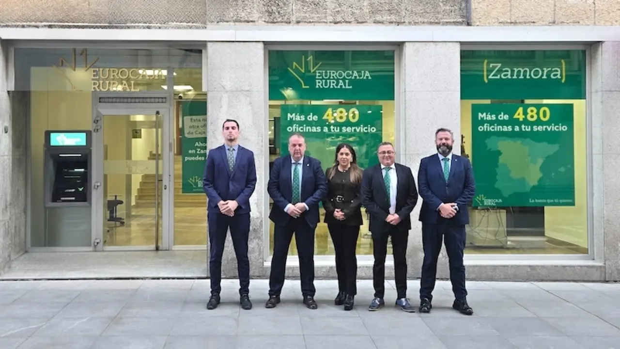 Eurocaja Rural completa su Plan de Expansión en CyL con una oficina en Zamora