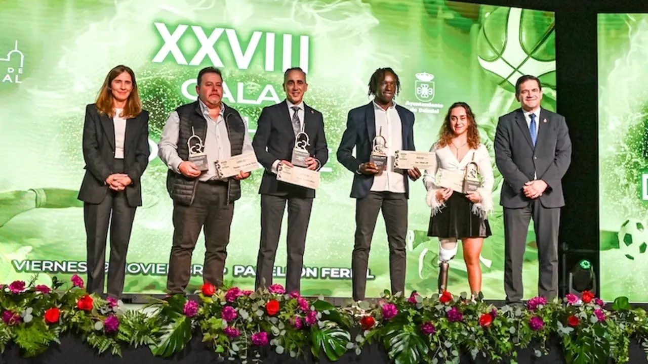 García, Francés, Muñoz y Lérida, protagonistas de la XXVIII Fiesta del Deporte en Ciudad Real