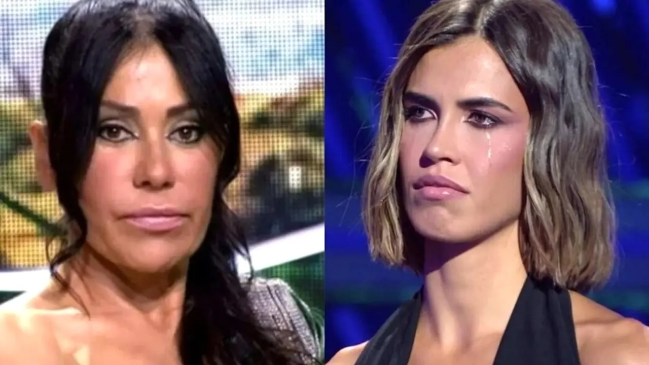 En el fotomontaje en imágenes de archivo Maite Galdeano y su hija Sofía Suescun