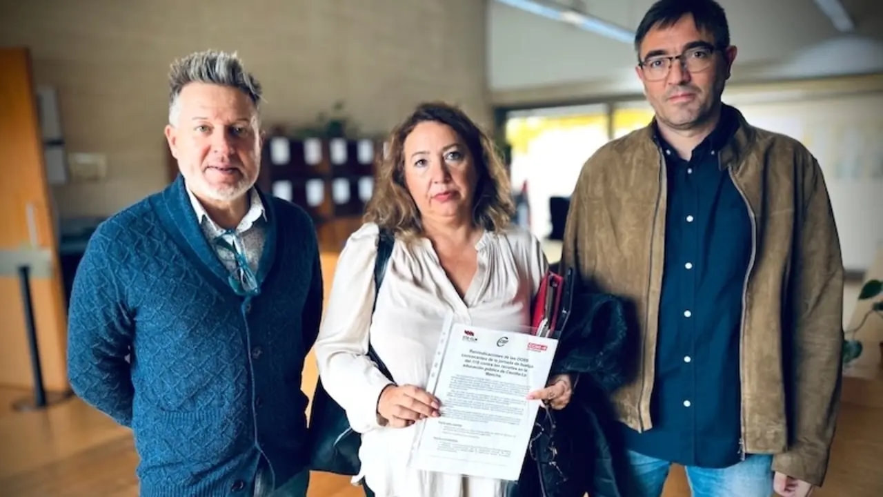 Los sindicatos STE-CLM, CCOO y CSIF advierten de movilizaciones si no se concreta fecha para negociar con Educación