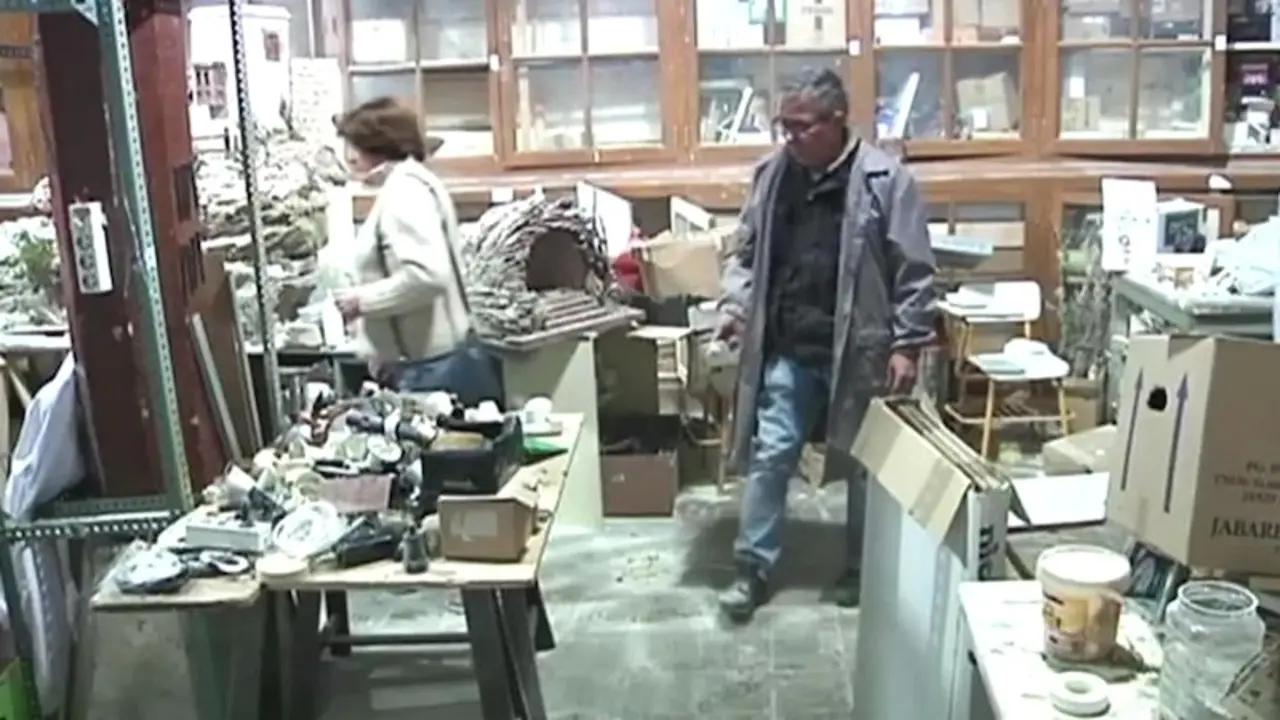 Vandalizan y roban en el taller de la Asociación de Belenistas de Guadalajara - Fotografía: CMM