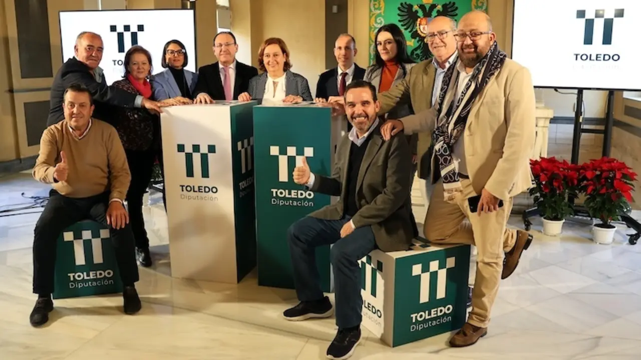 La Diputación de Toledo presenta su nuevo logo más "moderno" y "global"