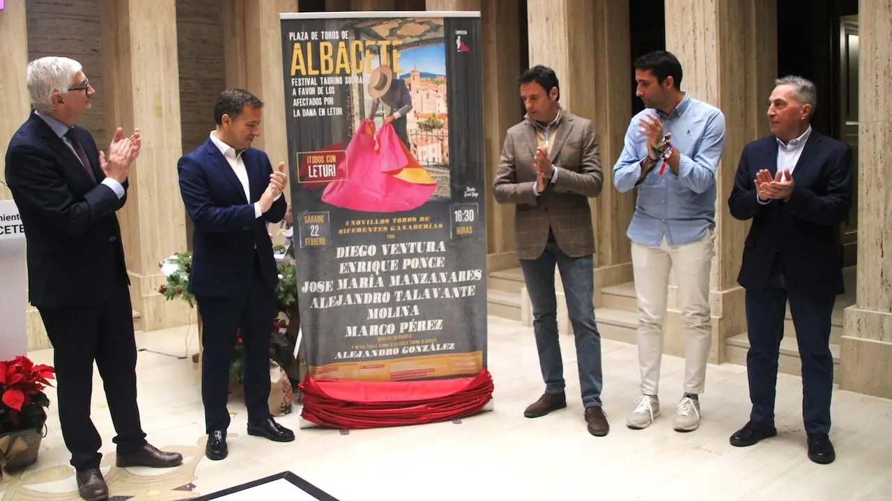Ponce, Talavante o Manzanares, en el cartel para ayudar a Letur tras la dana