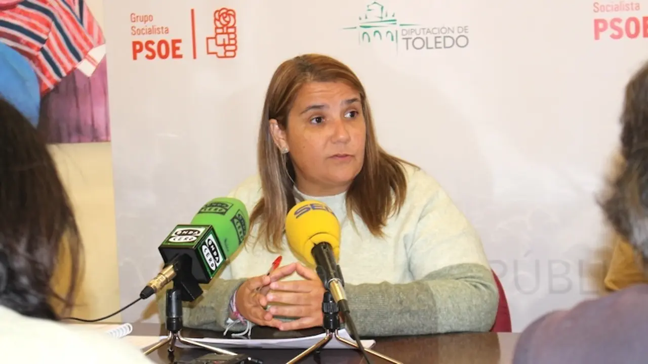 La portavoz del PSOE en la Diputación de Toledo, Tita García Élez, ha informado de las enmiendas al presupuesto de la Diputación para 2025