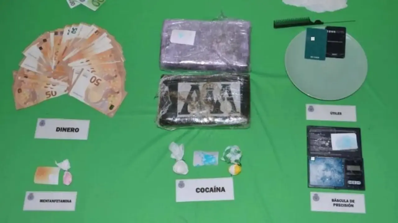 Detenidos en Ciudad Real dos traficantes que distribuían droga en Castilla-La Mancha y Andalucía