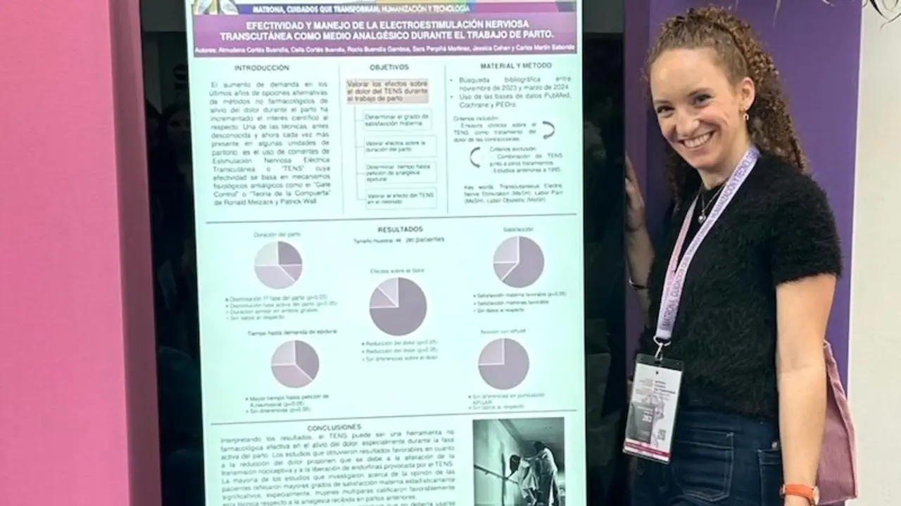 Premio nacional para el trabajo de una residente de Guadalajara sobre el dolor en el parto