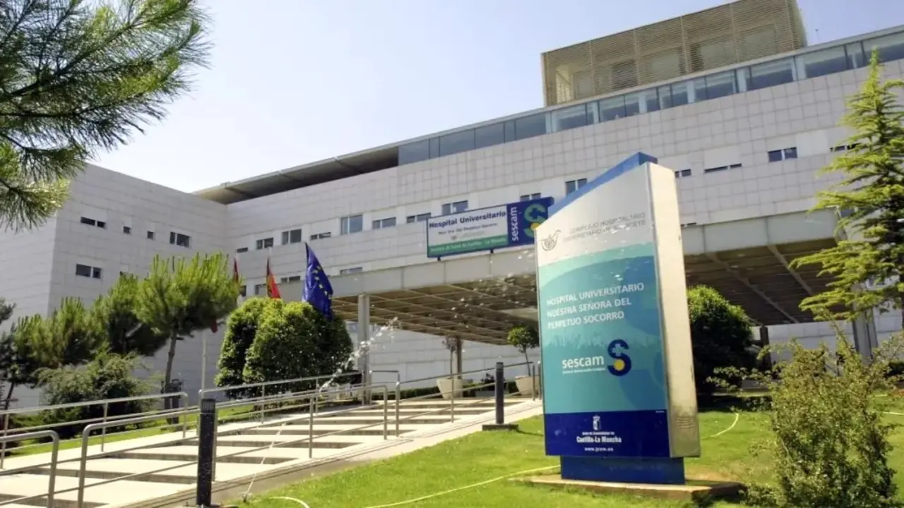 En la imagen de archivo el Hospital Universitario 'Nuestra Señora del Perpetuo Socorro' de Albacete