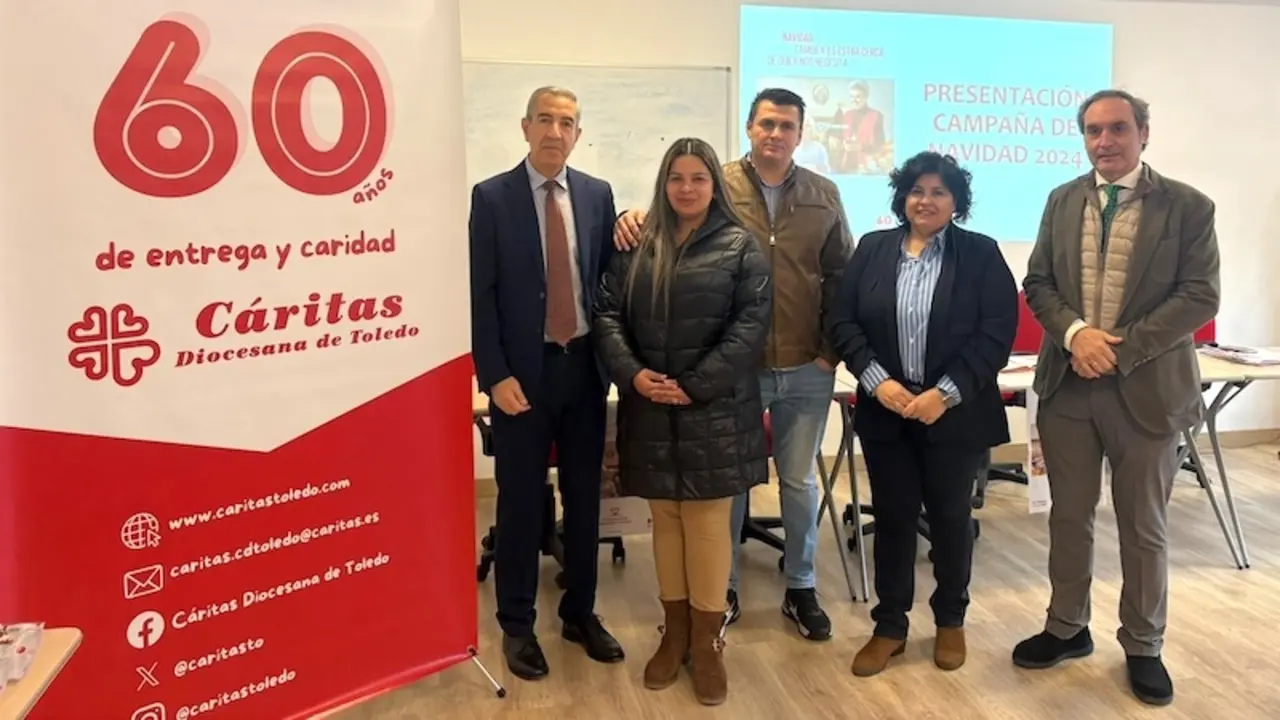 Cáritas Toledo apela a la ciudadanía a participar en su campaña de Navidad