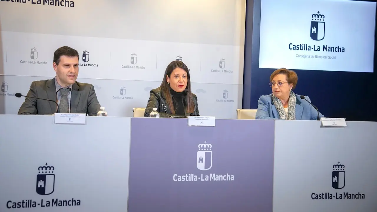 La consejera de Bienestar Social de Castilla-La Mancha, Bárbara García Torijano, ha informado, en rueda de prensa, sobre los galardonados en una nueva edición de los Reconocimientos a la Iniciativa Social 2024
